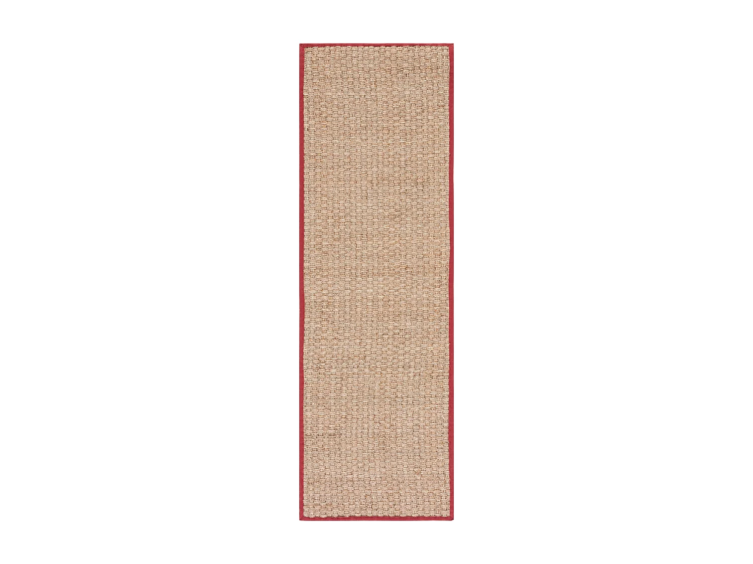 Tapis Beige/Rouge 76 X 183 cm - Roselyn