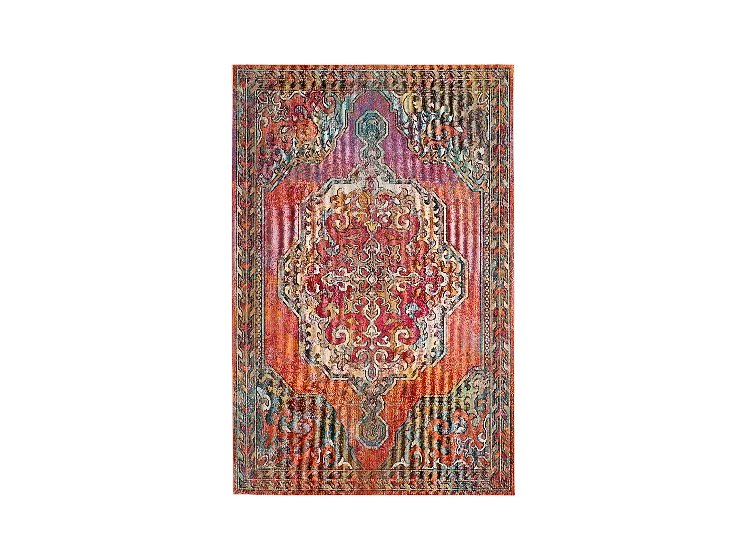 Tapis Orange/Bleu 201 X 279 cm - Marigold