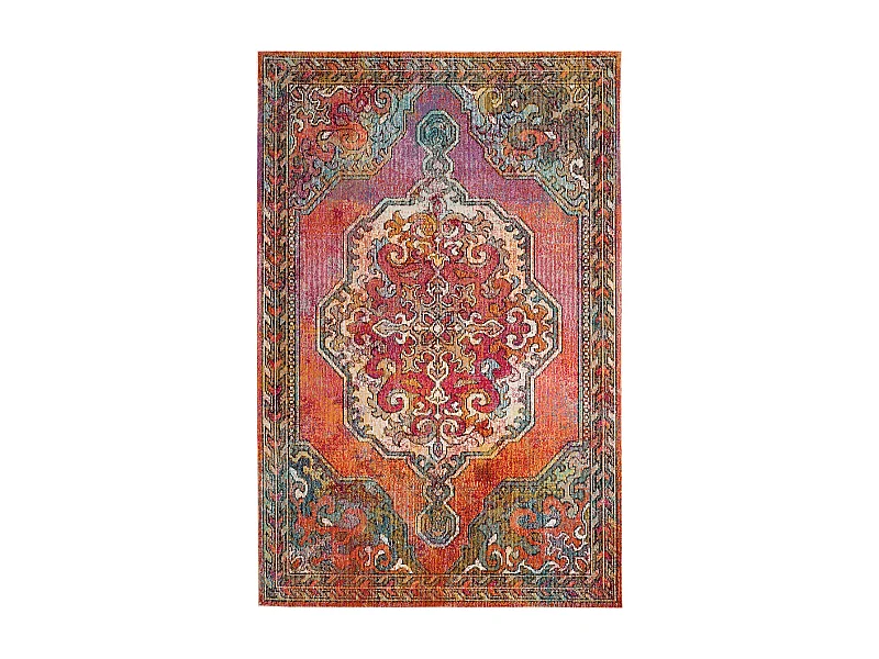 Tapis Orange/Bleu 201 X 279 cm - Marigold