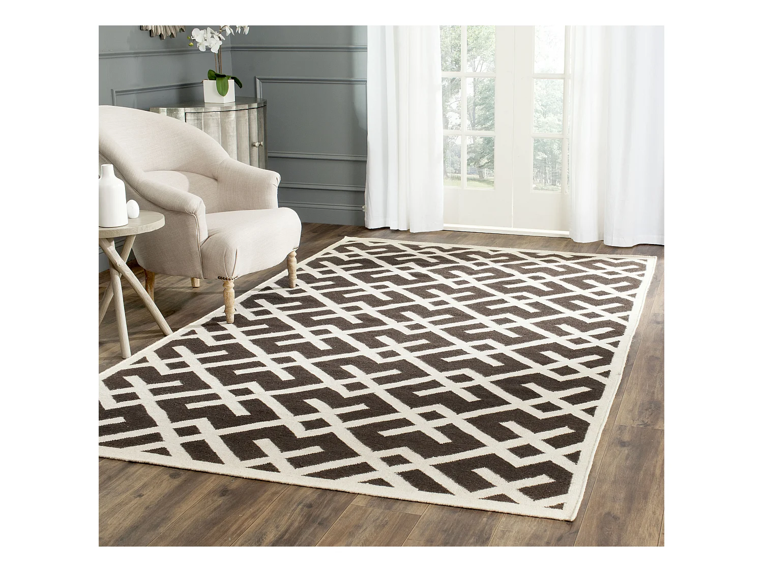 Tapis Marron/Neutre 183 X 274 cm - Marion