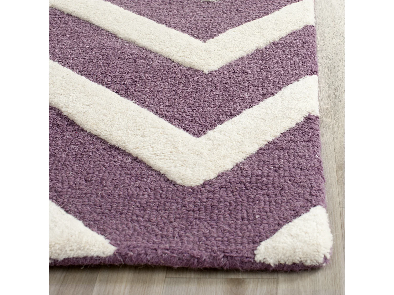 Tapis Violet/Ivoire 122 X 183 cm - Edie