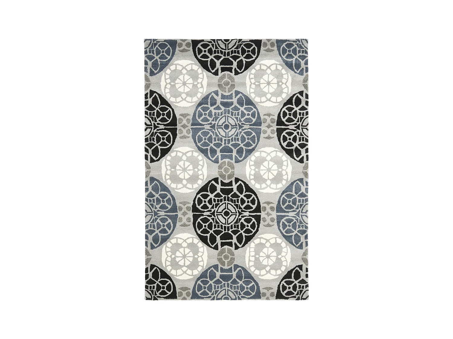 Tapis Gris/Noir 152 X 244 cm - Mali