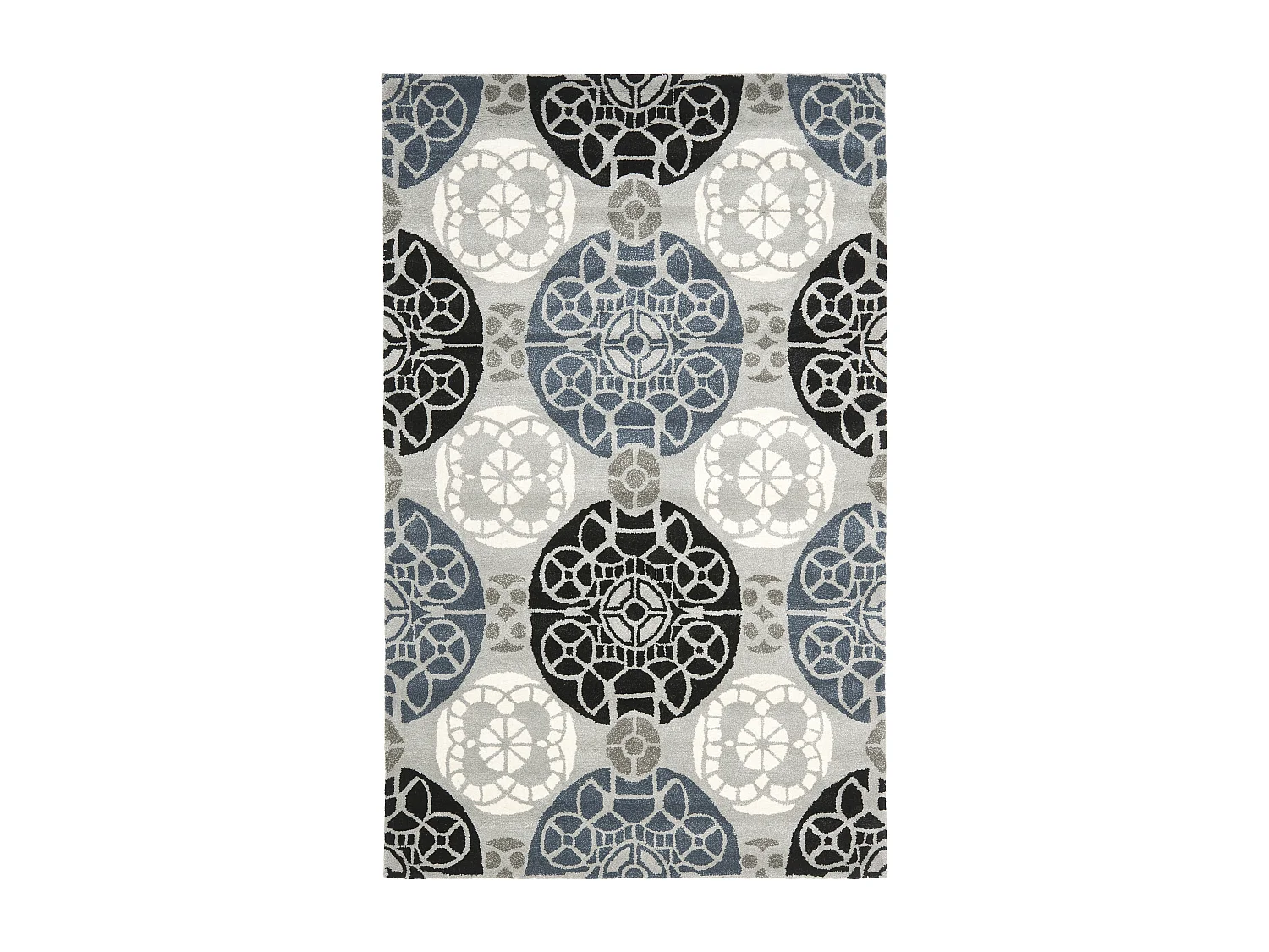 Tapis Gris/Noir 152 X 244 cm - Mali