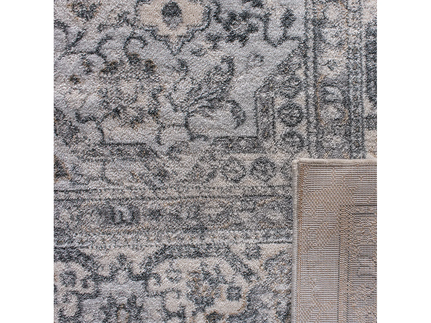 Tapis Gris 122 X 183 cm - Ileana