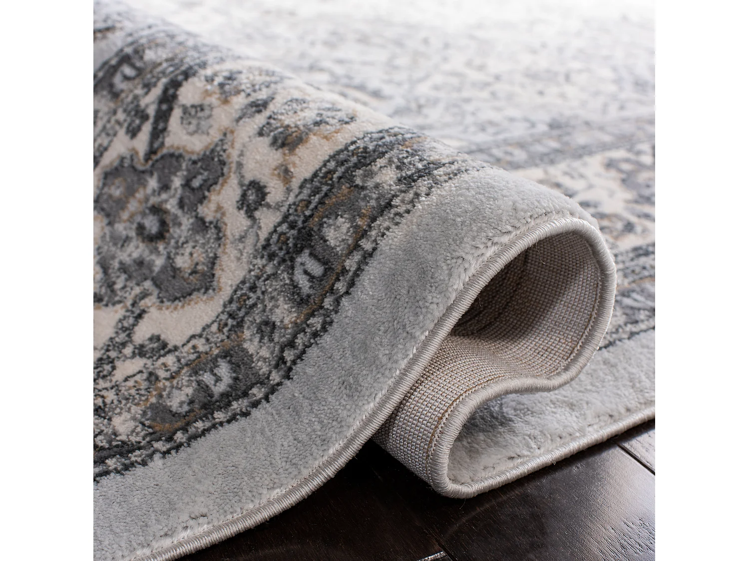 Tapis Gris 122 X 183 cm - Ileana