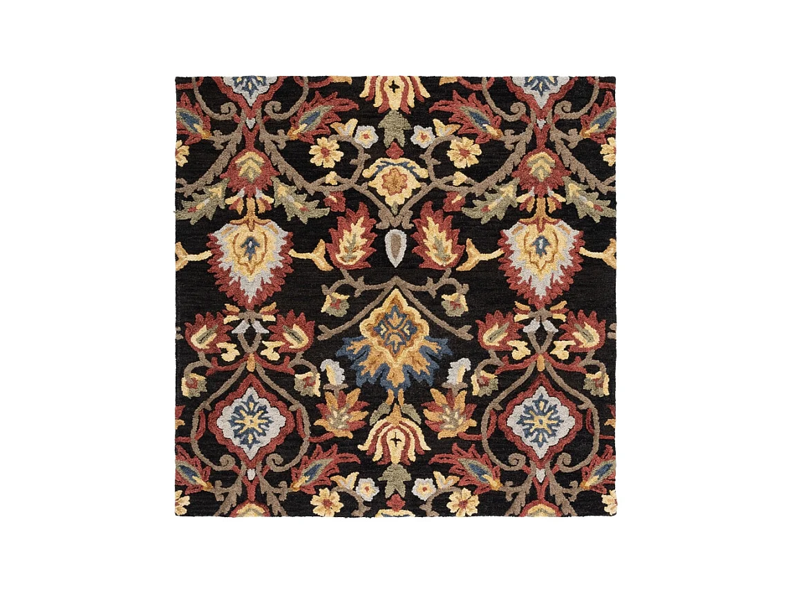 Tapis Charbon/Multi 183 X 183 cm - Juni