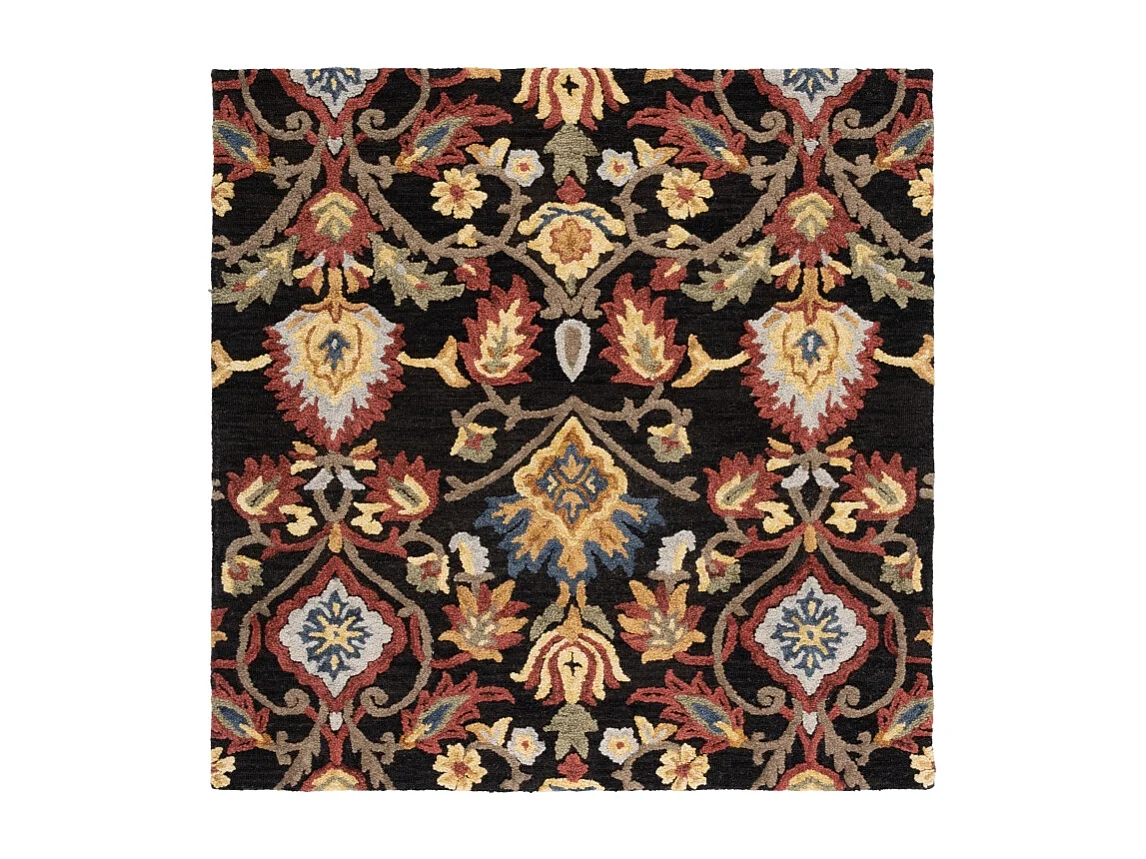 Tapis Charbon/Multi 183 X 183 cm - Juni