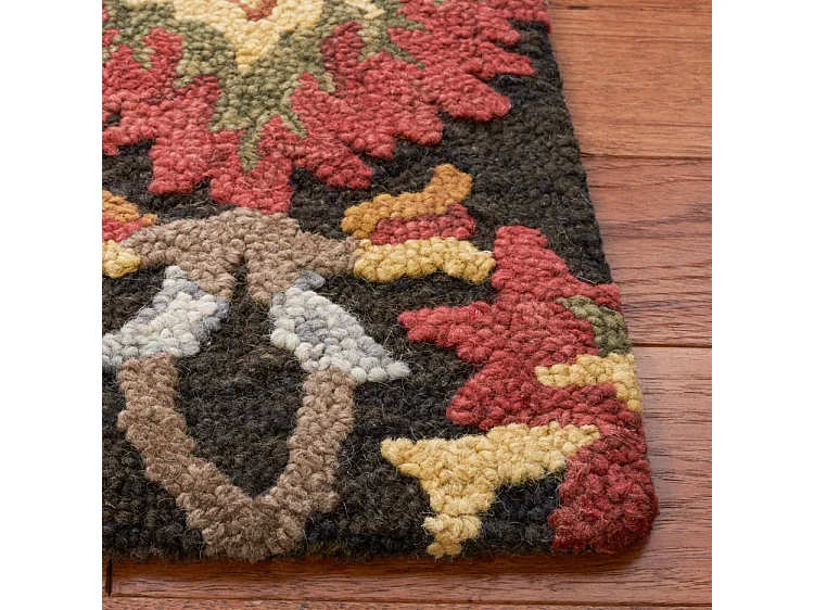 Tapis Charbon/Multi 183 X 183 cm - Juni