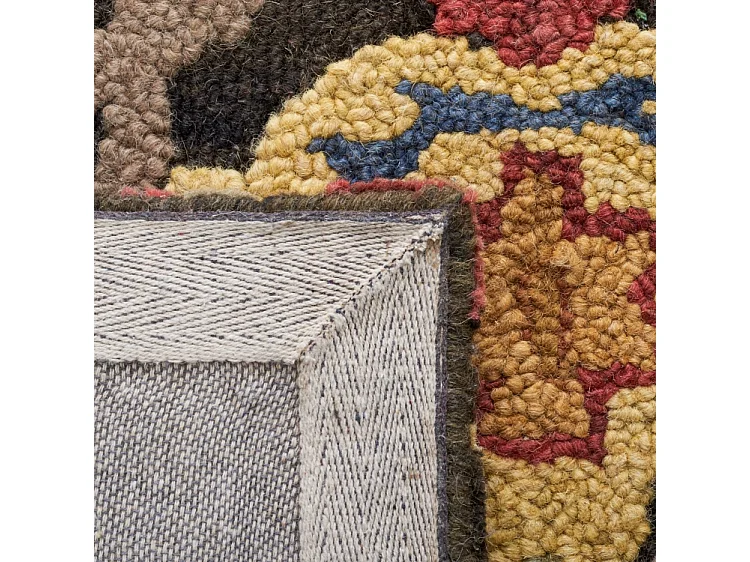 Tapis Charbon/Multi 183 X 183 cm - Juni