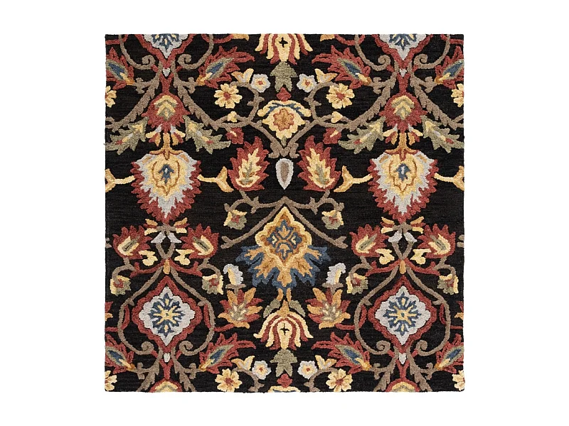 Tapis Charbon/Multi 183 X 183 cm - Juni