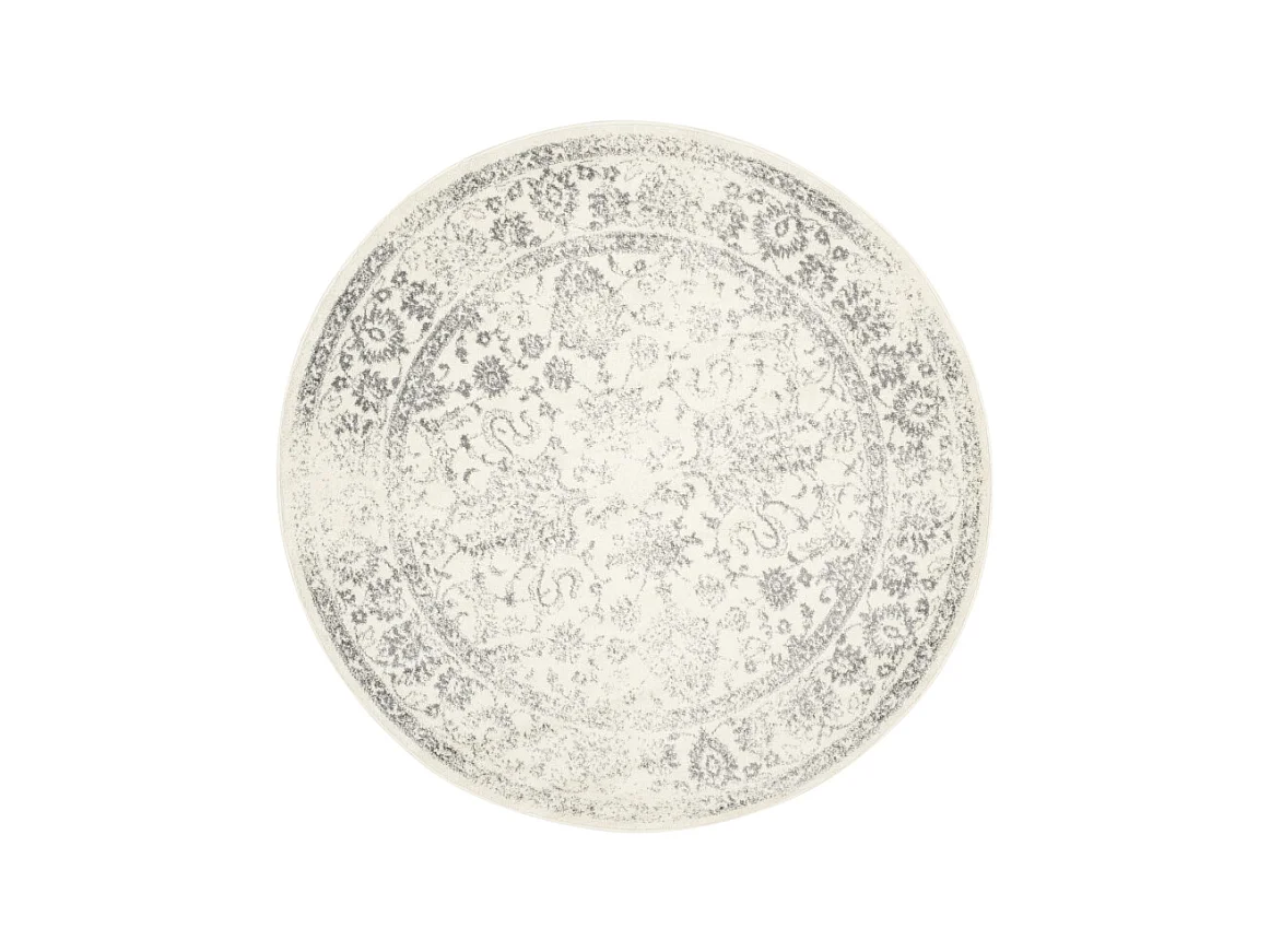 Tapis Gris/Neutre 91 X 91 cm - Lucinda