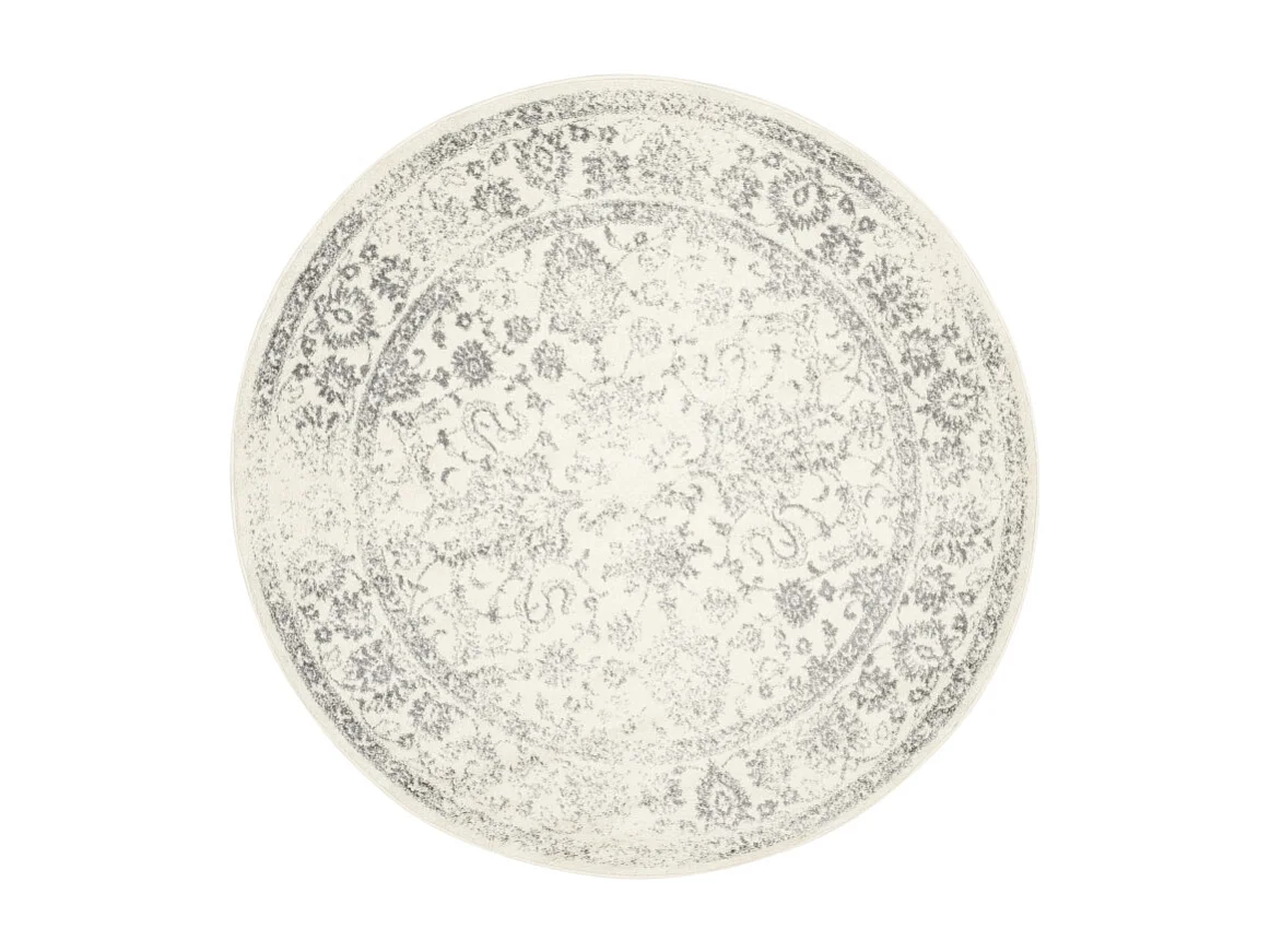 Tapis Gris/Neutre 91 X 91 cm - Lucinda