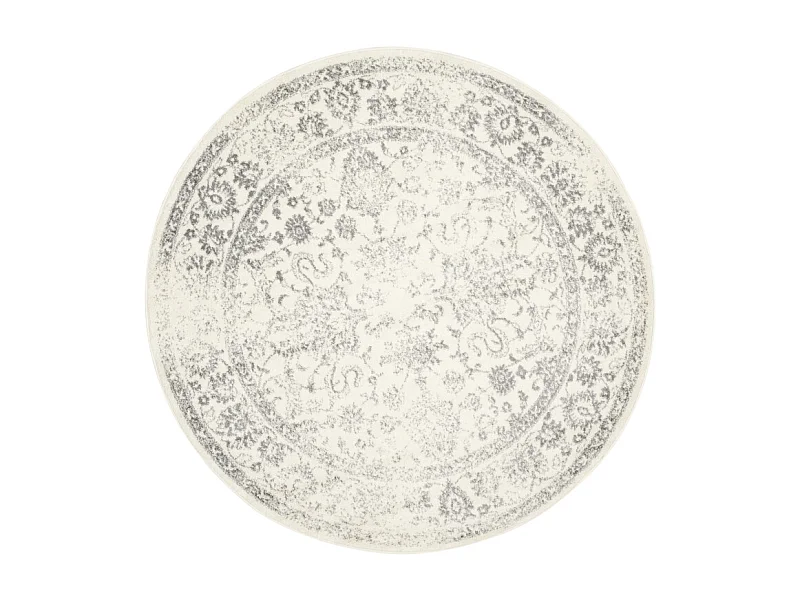 Tapis Gris/Neutre 91 X 91 cm - Lucinda