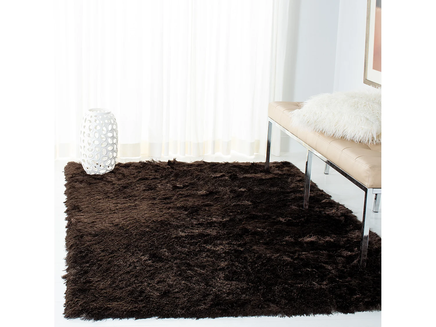 Tapis Marron 152 X 213 cm - Chatham