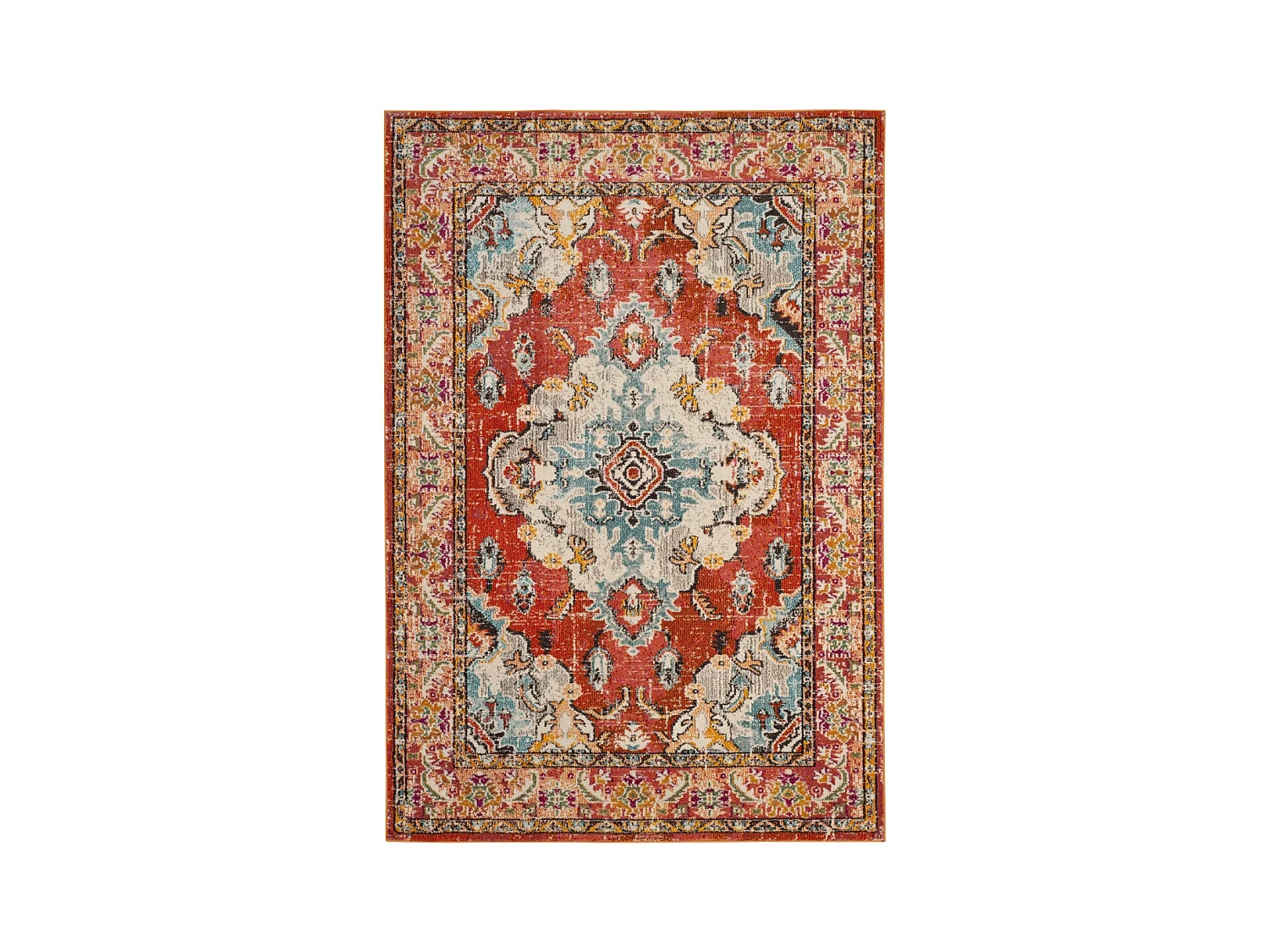 Tapis Orange/Bleu 66 X 305 cm - Milà