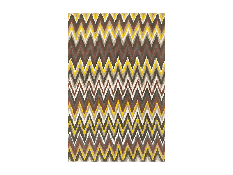 Tapis Marron/Vert 152 X 244 cm - Lojento