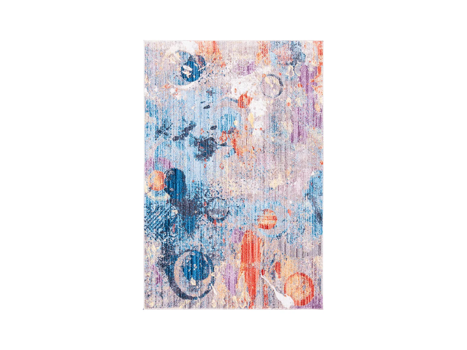 Tapis Gris/Bleu 91 X 152 cm - Nalla