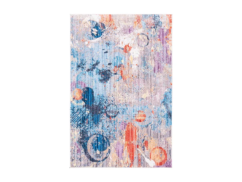 Tapis Gris/Bleu 91 X 152 cm - Nalla