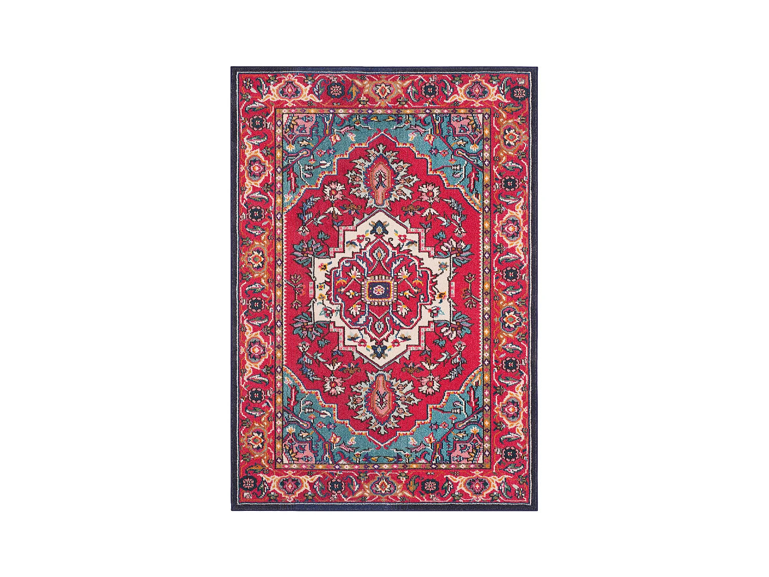 Tapis Rouge/Bleu 155 X 231 cm - Valentina