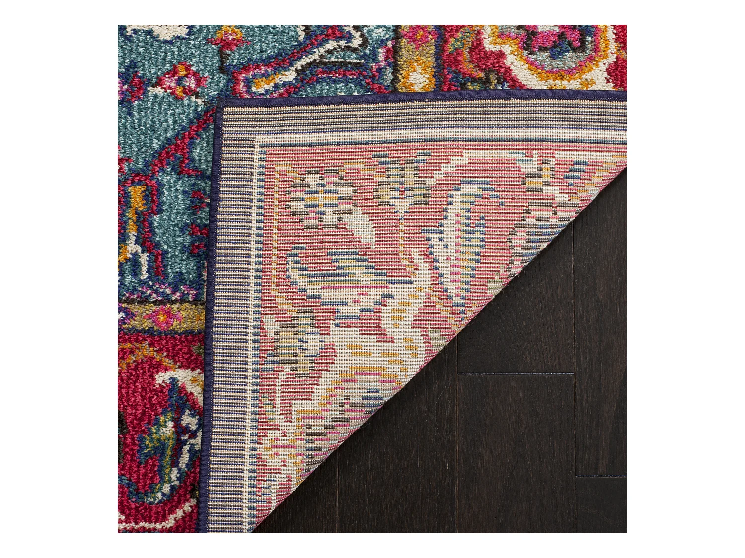 Tapis Rouge/Bleu 155 X 231 cm - Valentina