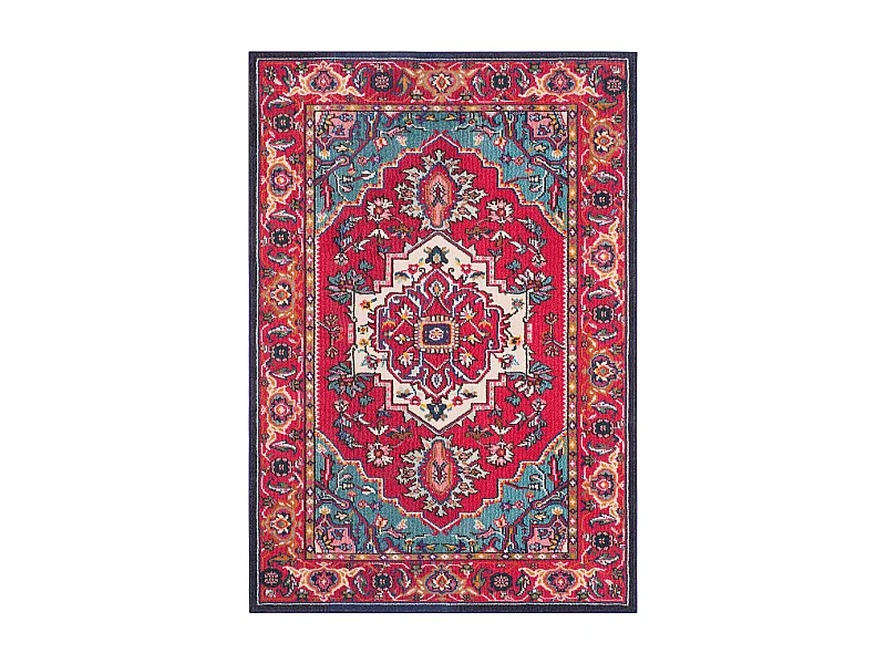 Tapis Rouge/Bleu 155 X 231 cm - Valentina