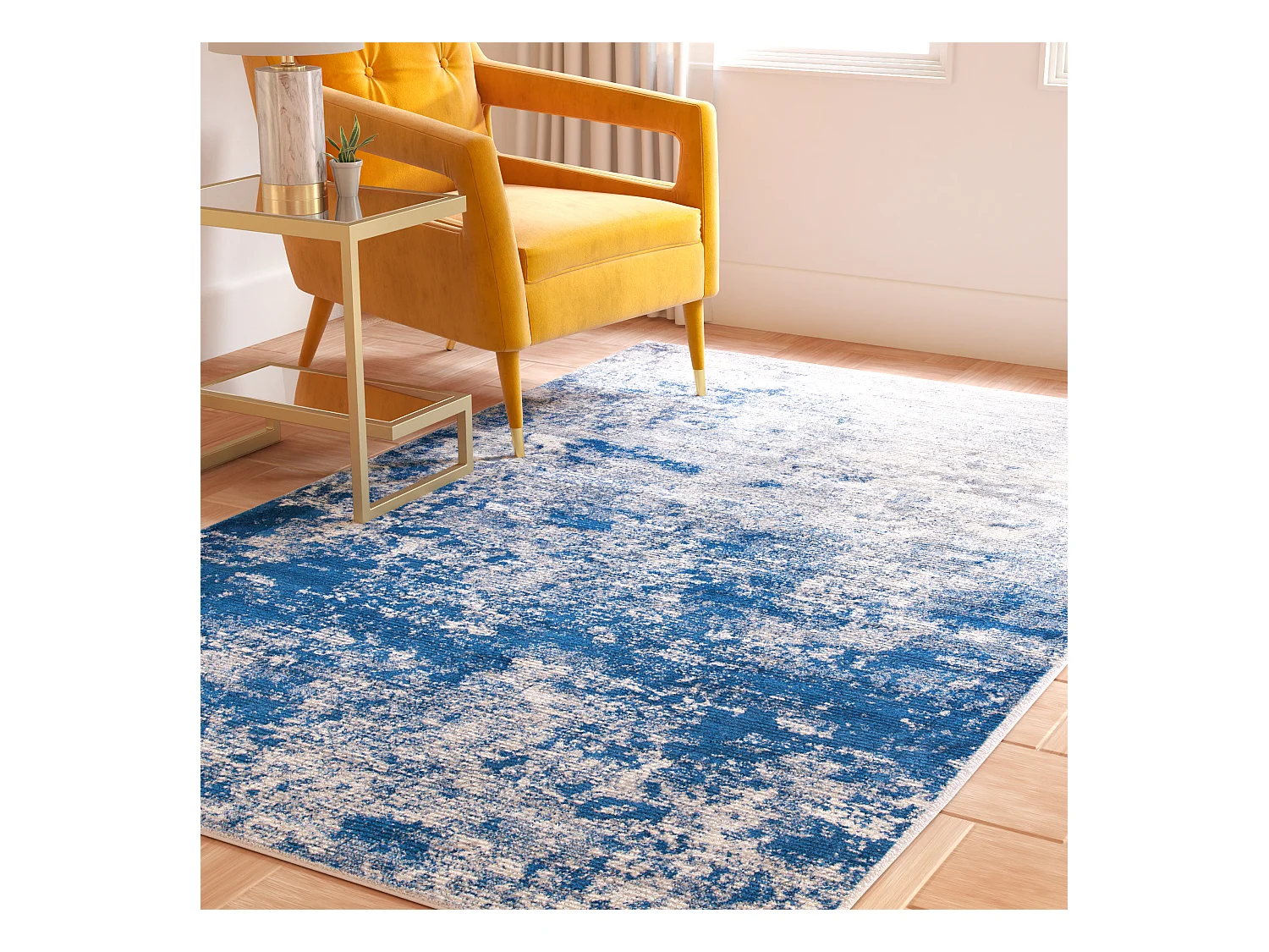 Tapis Gris 122 X 183 cm - Isabella