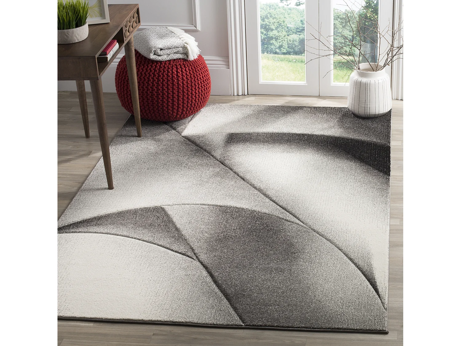 Tapis Gris 122 X 183 cm - Alice