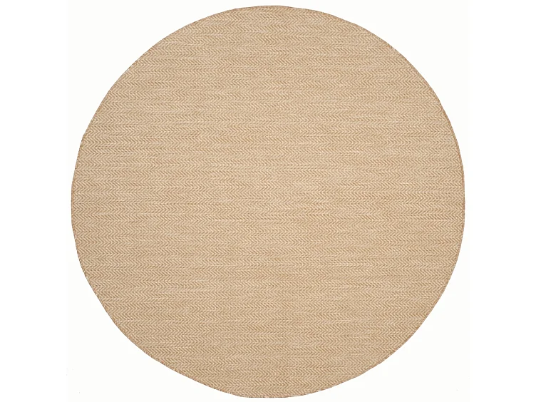 Tapis Naturel/Crème 122 X 122 cm - Della