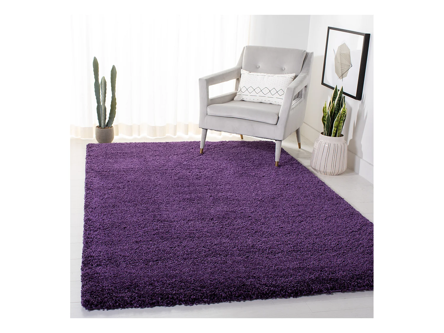 Tapis Violet 155 X 244 cm - Bowery