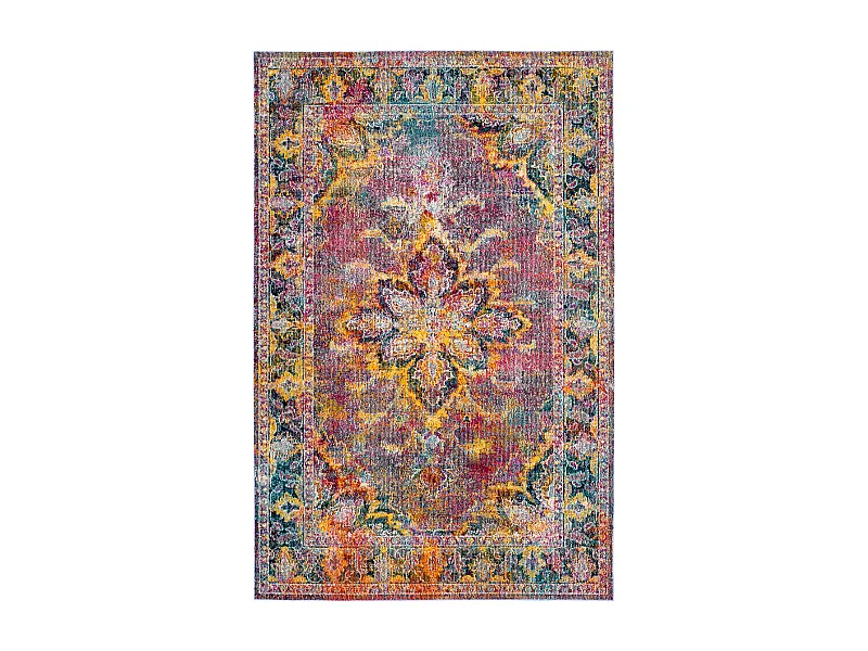 Tapis Bleu Marine/Bleu 152 X 244 cm - Dylan