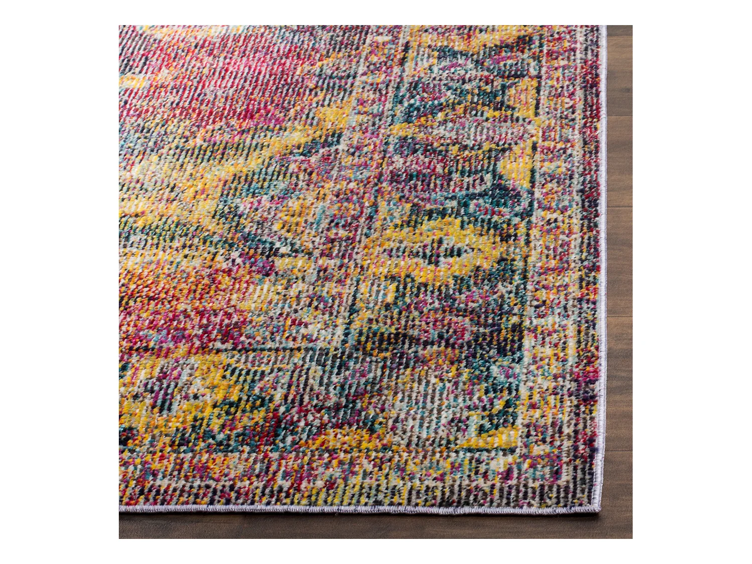 Tapis Bleu Marine/Bleu 152 X 244 cm - Dylan