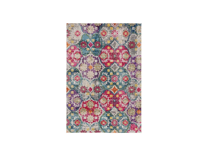 Tapis Gris/Rose 155 X 231 cm - Mandore Area
