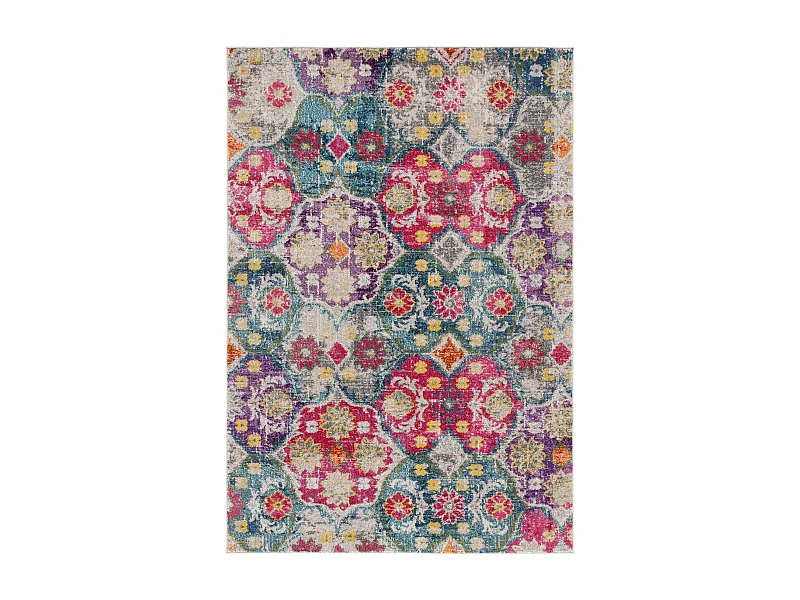 Tapis Gris/Rose 155 X 231 cm - Mandore Area