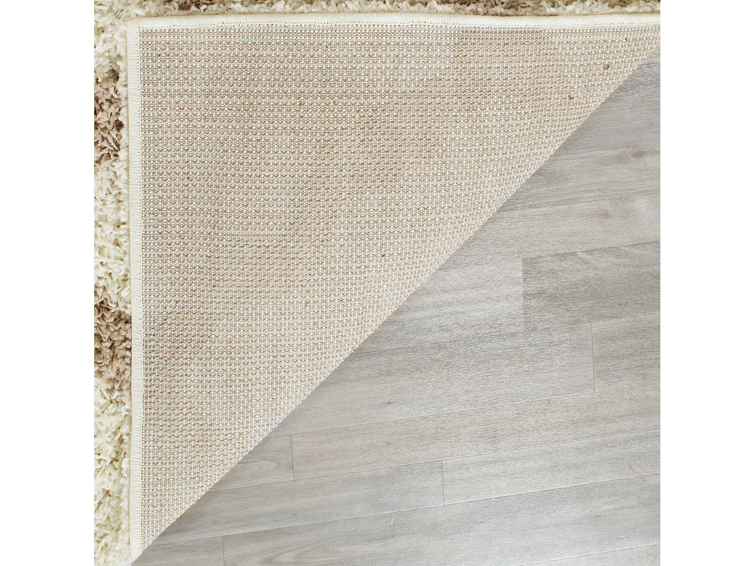Tapis Neutre/Blanc 91 X 152 cm - Aldo