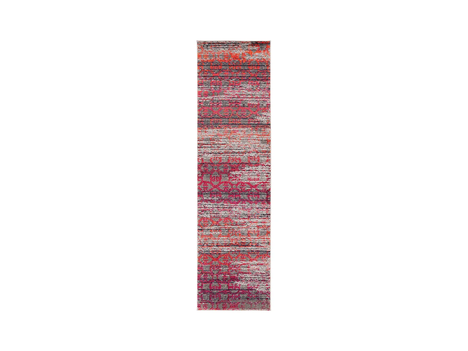 Tapis Gris/Multicolore 66 X 244 cm - Larissa