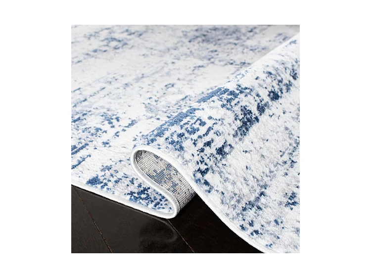 Tapis Ivoire/Marine 66 X 244 cm - Senata