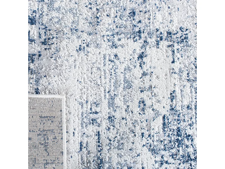 Tapis Ivoire/Marine 66 X 244 cm - Senata