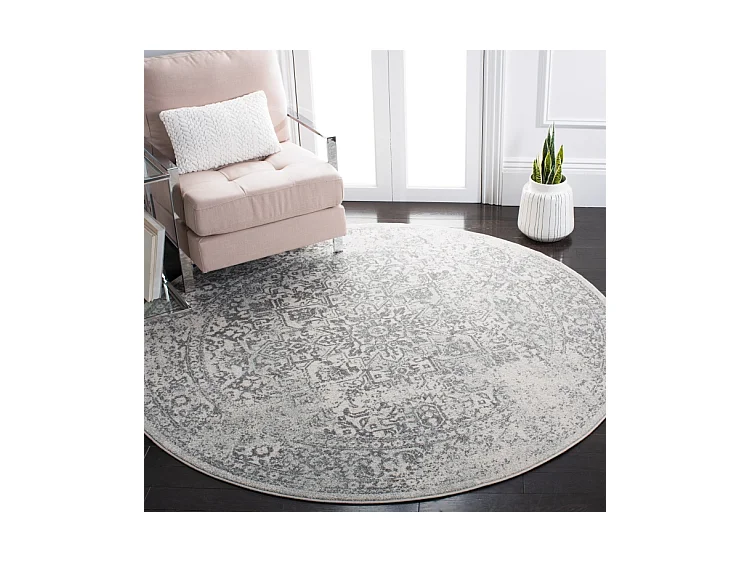 Tapis Ivoire/Gris 201 X 201 cm - Aria