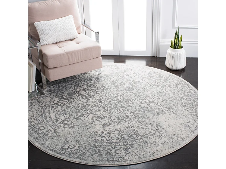 Tapis Ivoire/Gris 201 X 201 cm - Aria