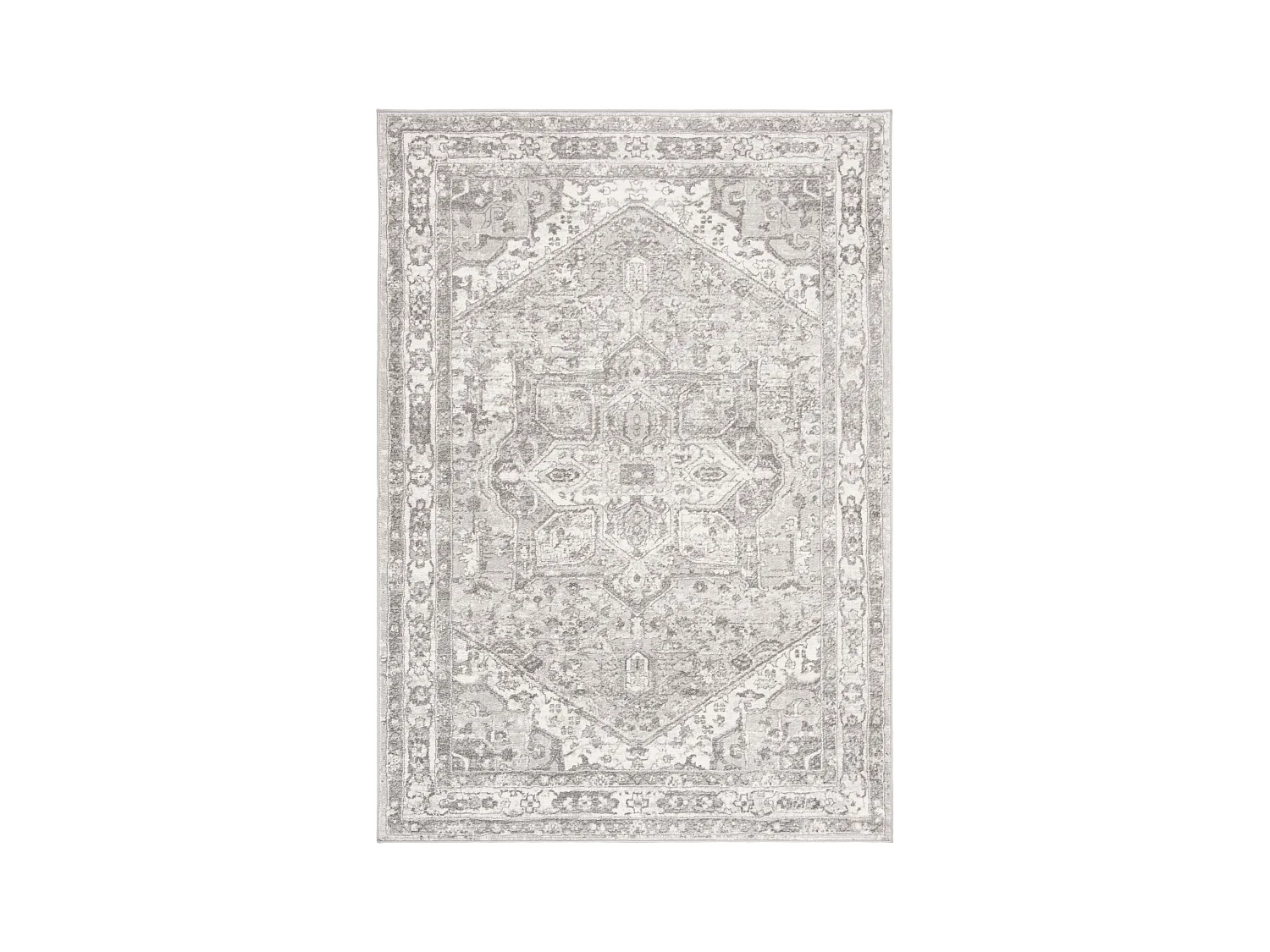 Tapis Neutre/Gris 122 X 183 cm - Maliyah