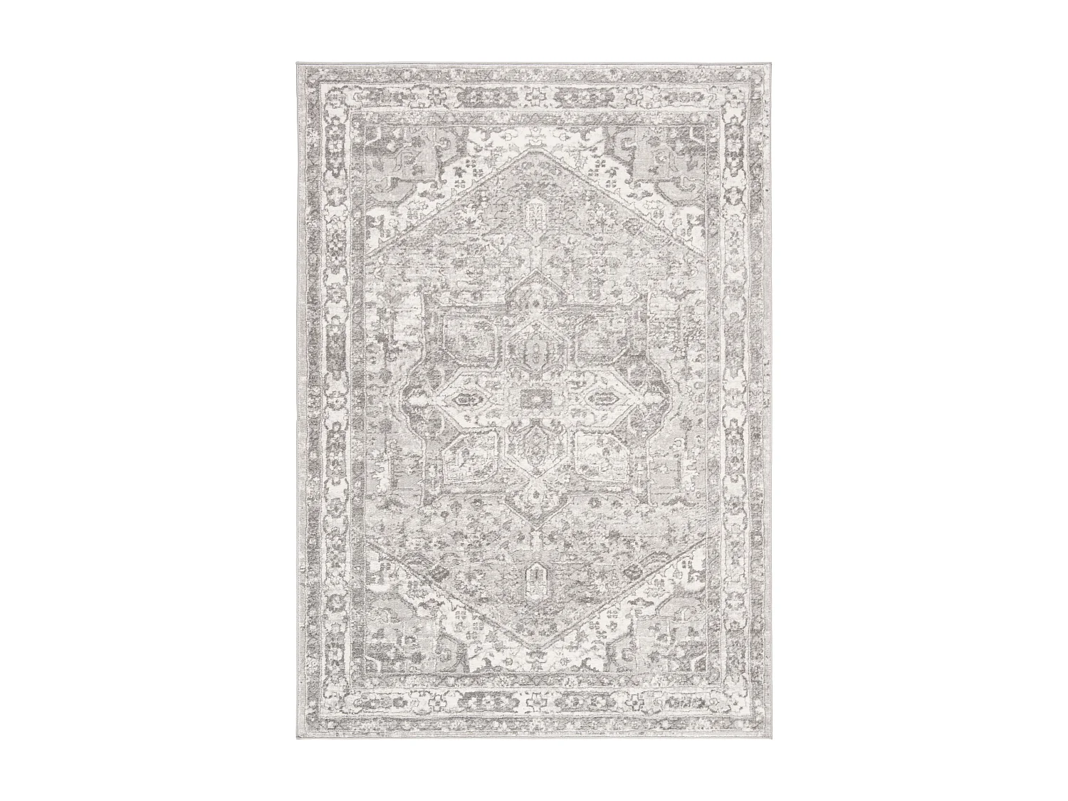 Tapis Neutre/Gris 122 X 183 cm - Maliyah