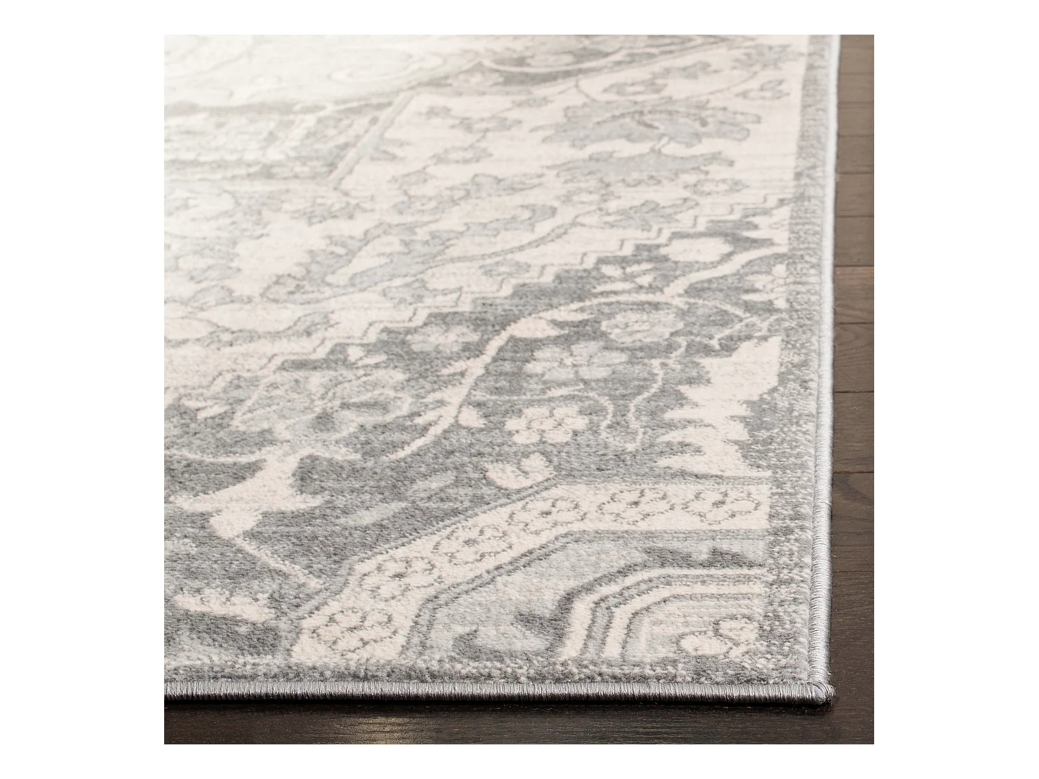 Tapis Gris/Neutre 201 X 201 cm - Maeve