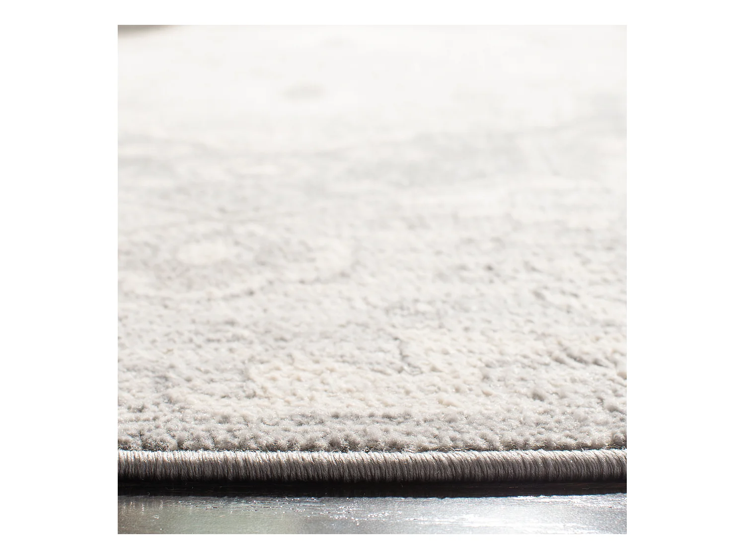Tapis Gris/Neutre 201 X 201 cm - Maeve