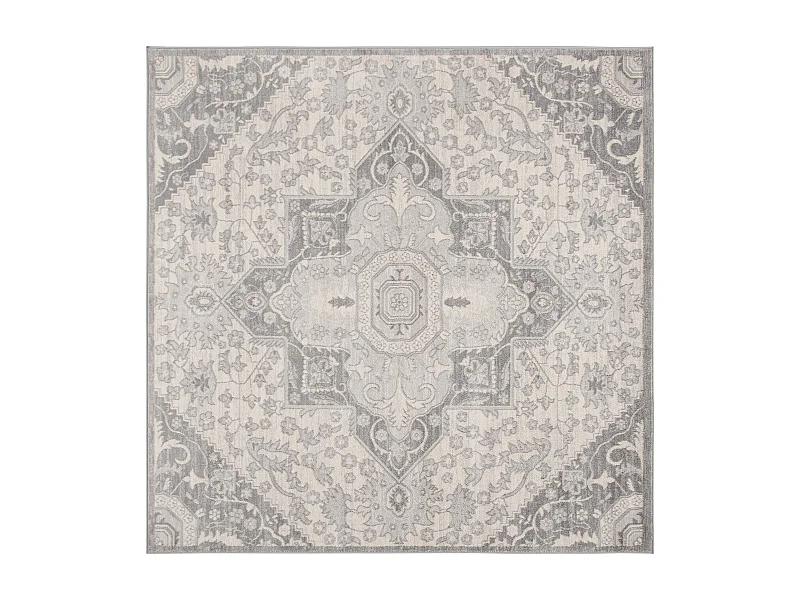 Tapis Gris/Neutre 201 X 201 cm - Maeve