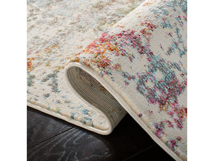 Tapis Neutre/Bleu 91 X 152 cm - Maria