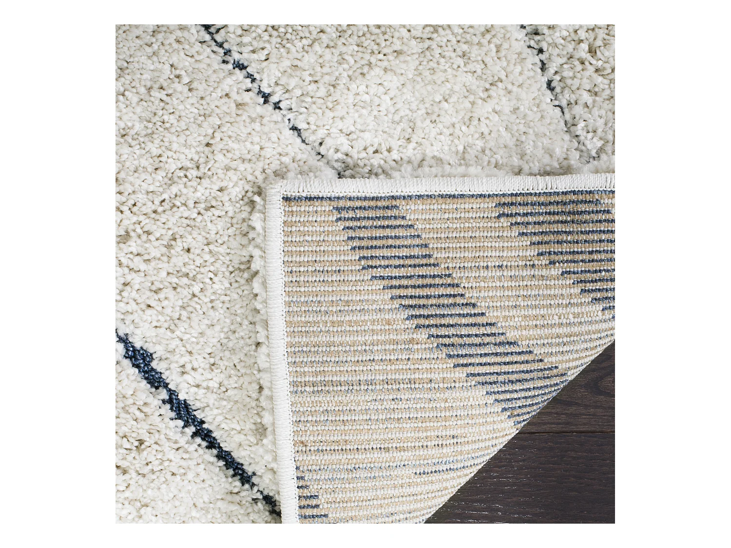 Tapis Neutre/Bleu 183 X 274 cm - Raton