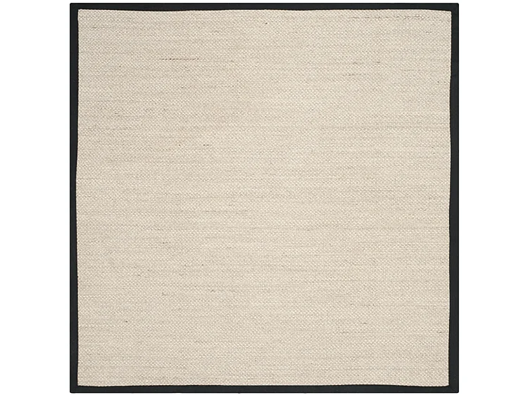 Tapis Noir 91 X 91 cm - Cass