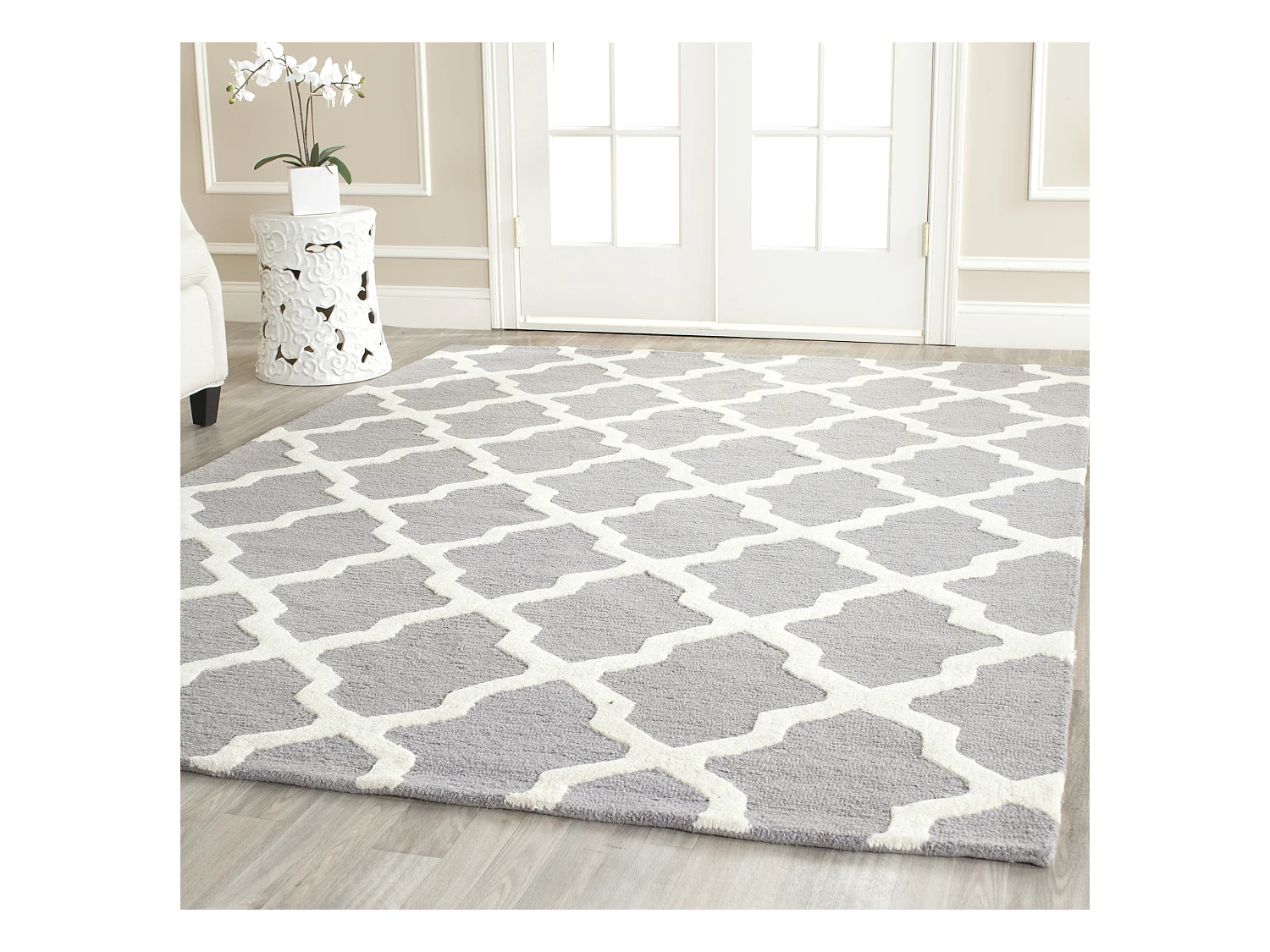 Tapis Gris/Neutre 183 X 274 cm - Ava