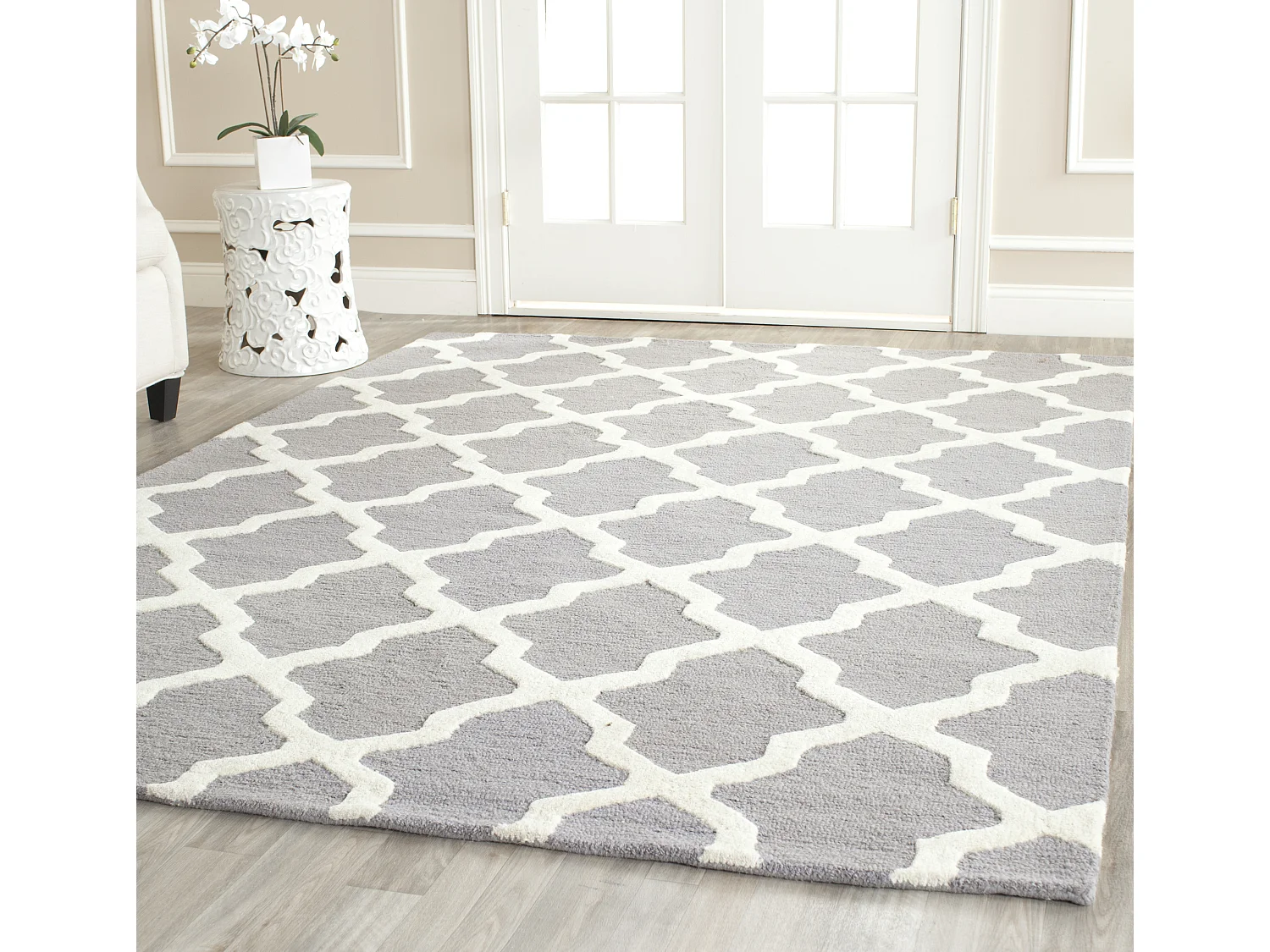 Tapis Gris/Neutre 183 X 274 cm - Ava