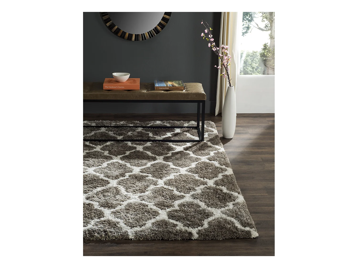 Tapis Gris/Neutre 91 X 152 cm - Shimla